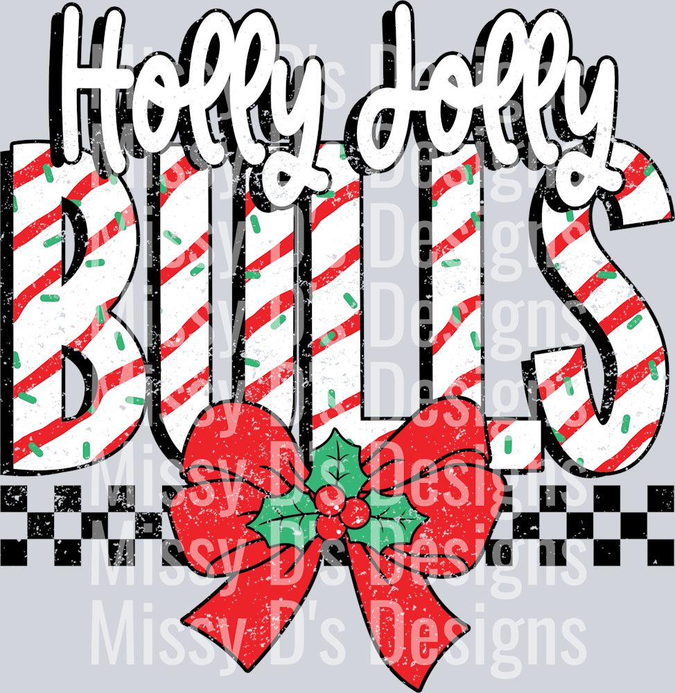 Holly Jolly Bulls