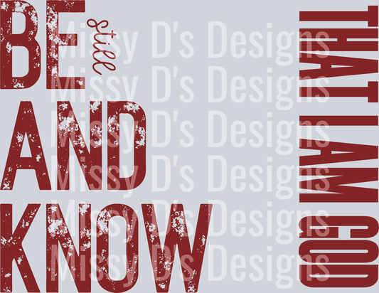 bestillandknowRED