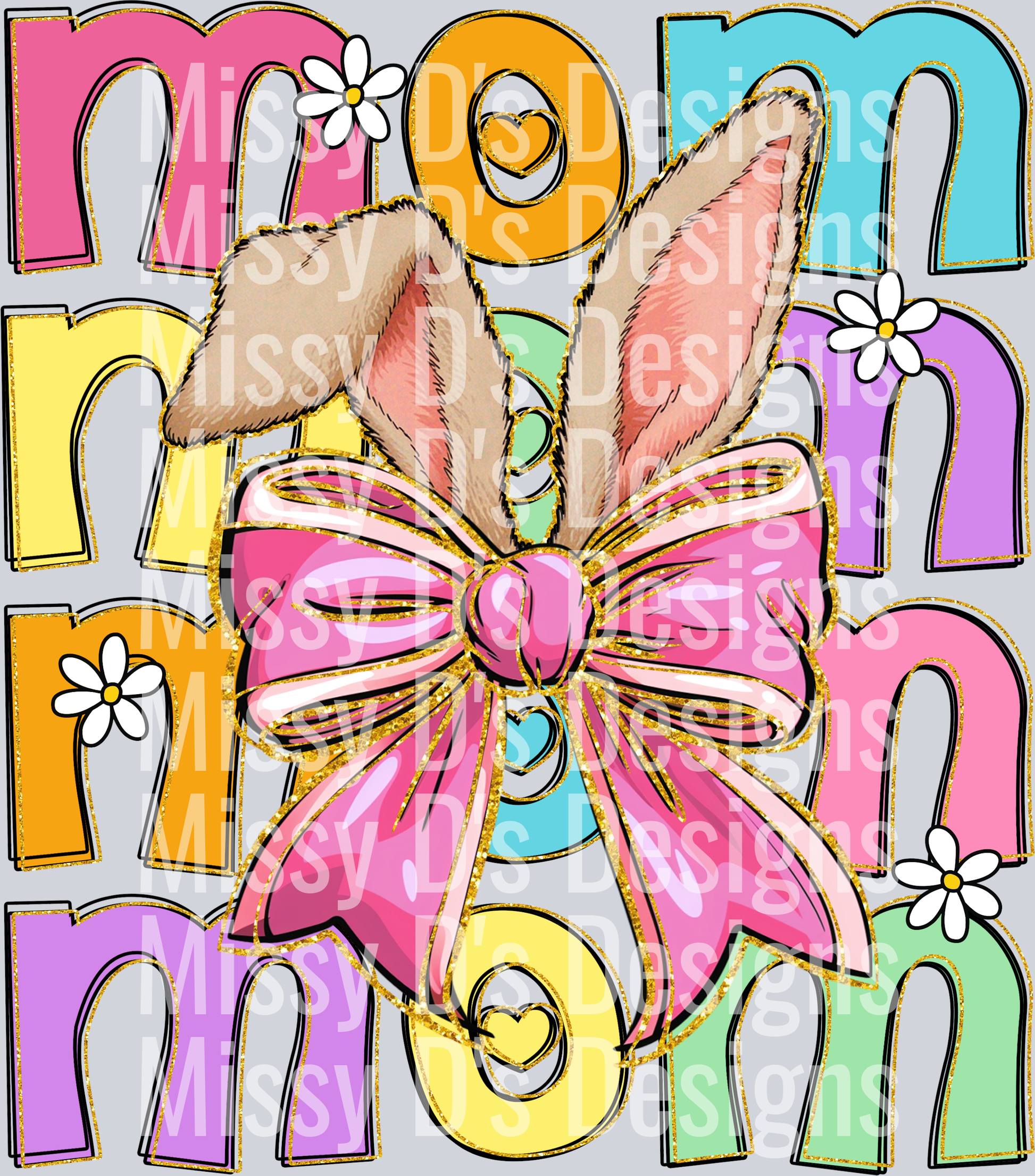 Mom Easter Bunny Ears