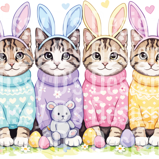 Easter Cats