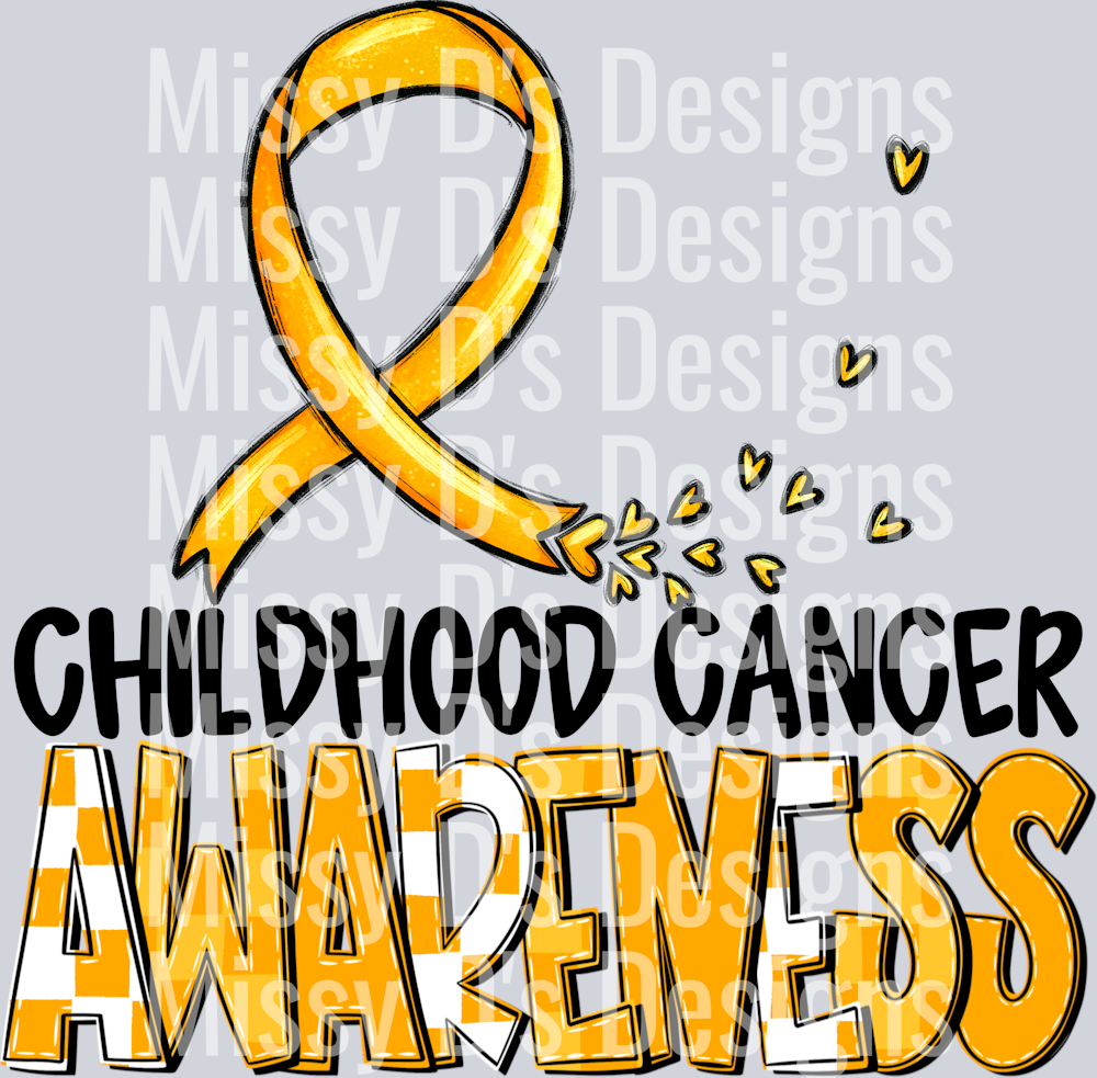 AwarenessChildhoodCancer Blk
