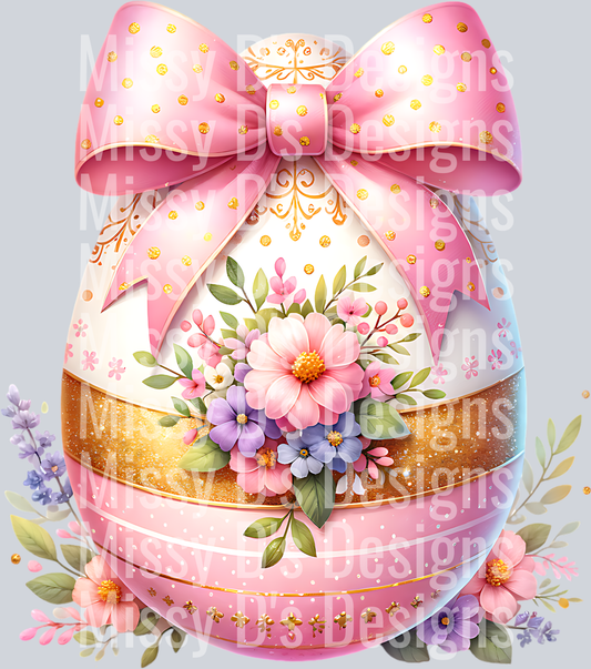 easter layered egg coquette