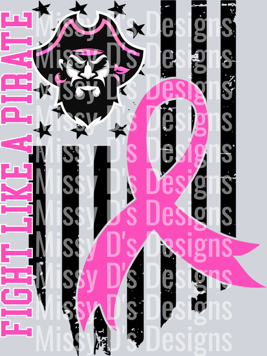 Pirates Black Pink Out Flag (1)