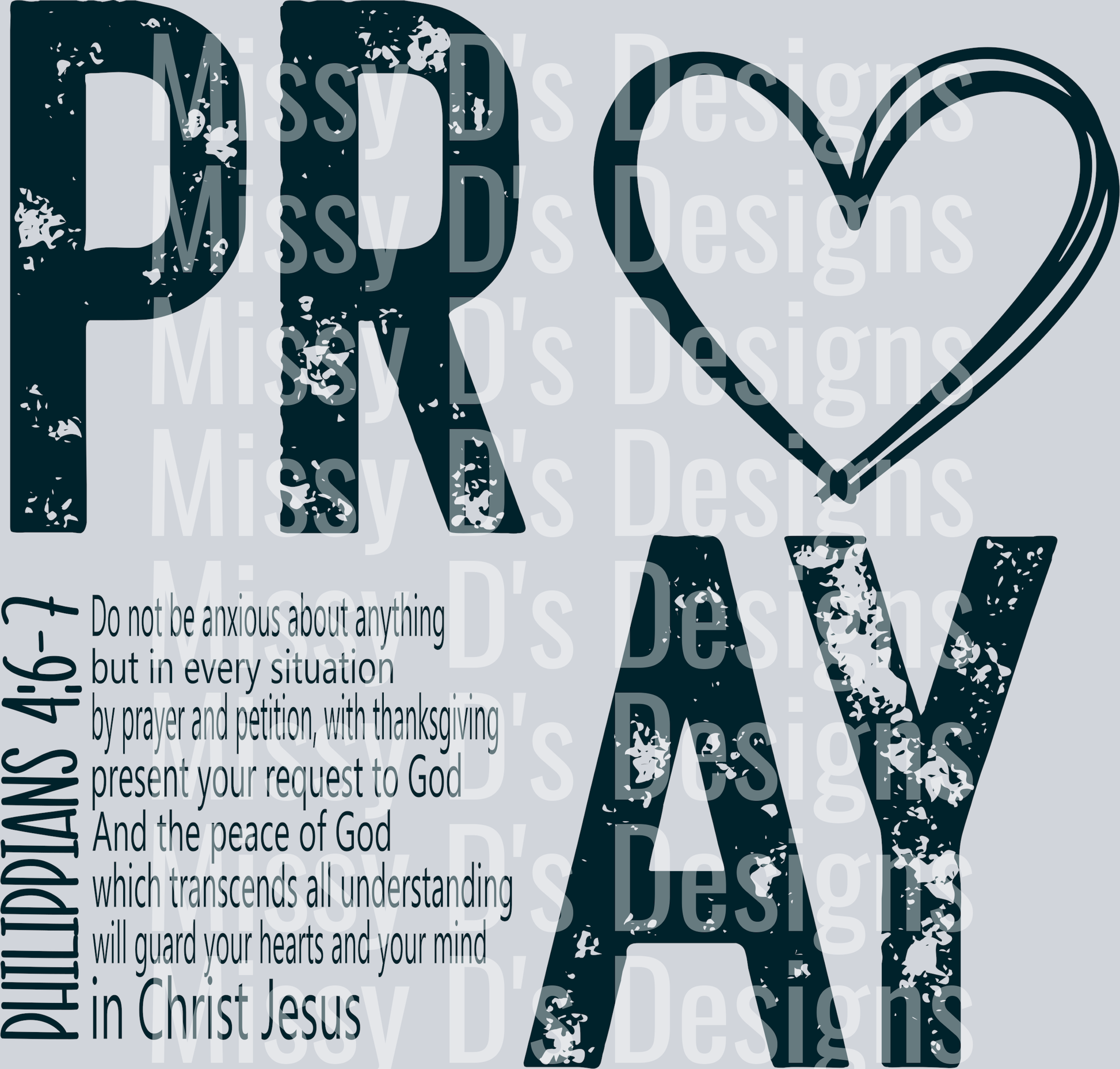 prayphilippiansMIDNGHT BLUE