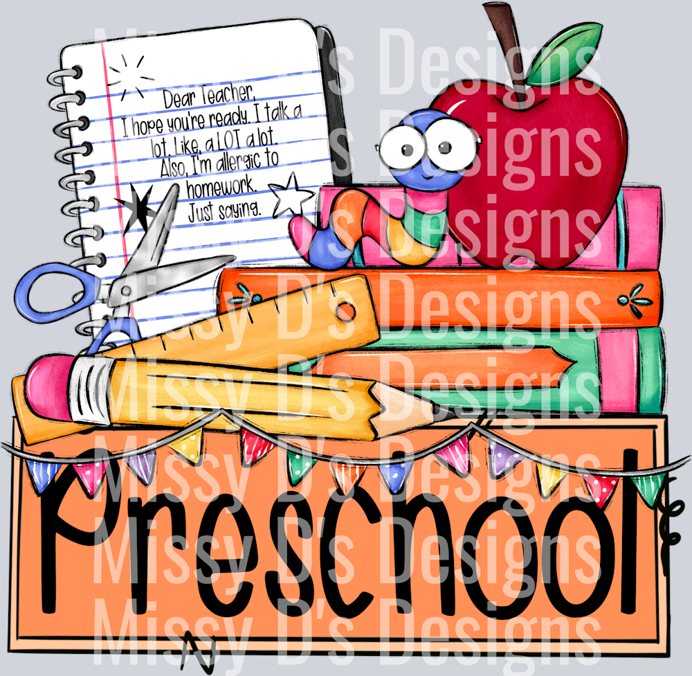 SchoolGradeNameplatePreschool
