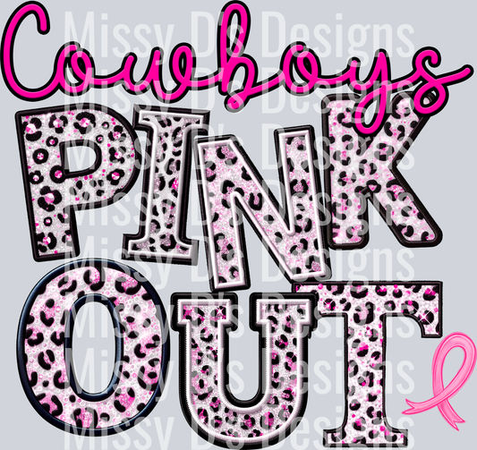 pink out Cowboys