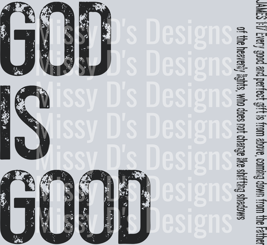 Godisgoodjames1BLACK