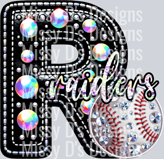 leather baseball raiders