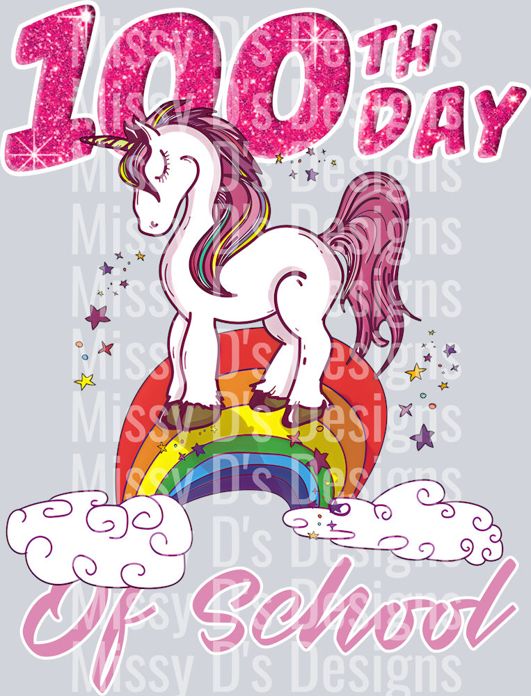 unicorn 100 days of school