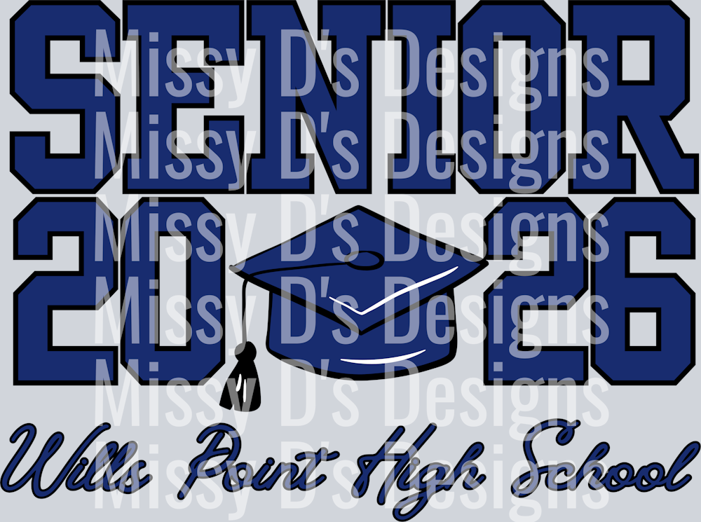 senior 2026 cap wills point high school (1)
