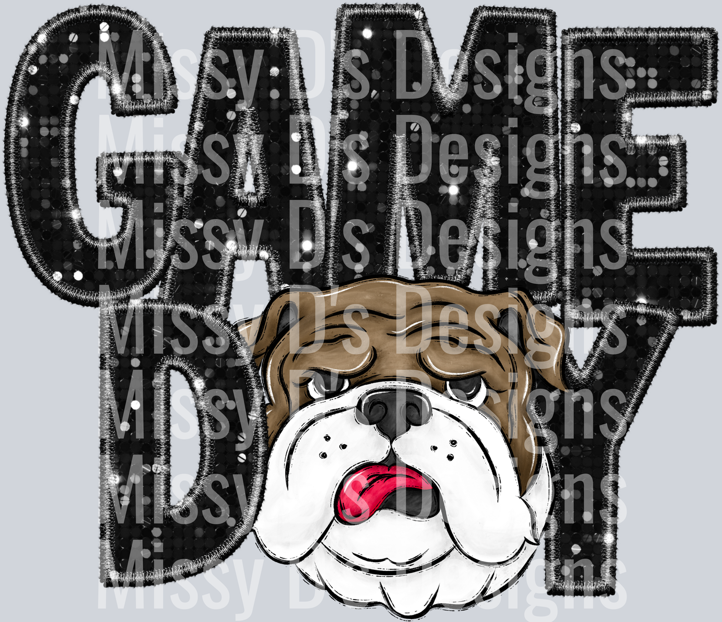 game day bulldog g