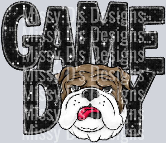 game day bulldog g
