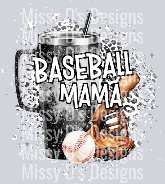 Grey Baseball mama