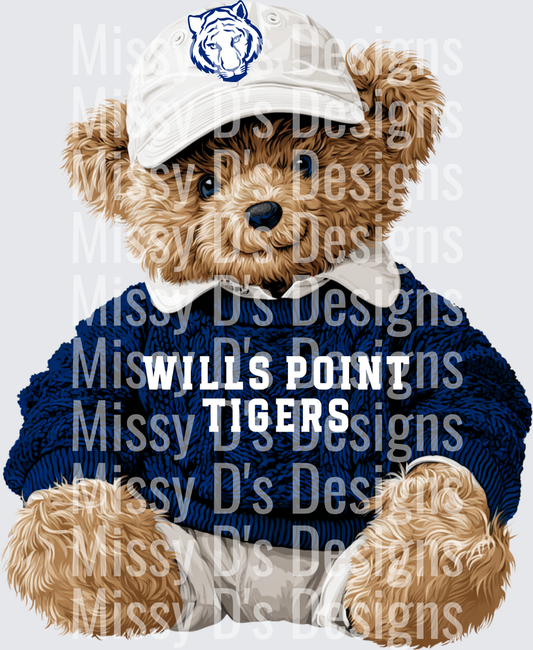 preppy bear wills point tigers