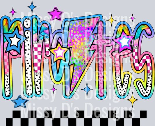 Piraets colorful dalmation checkered