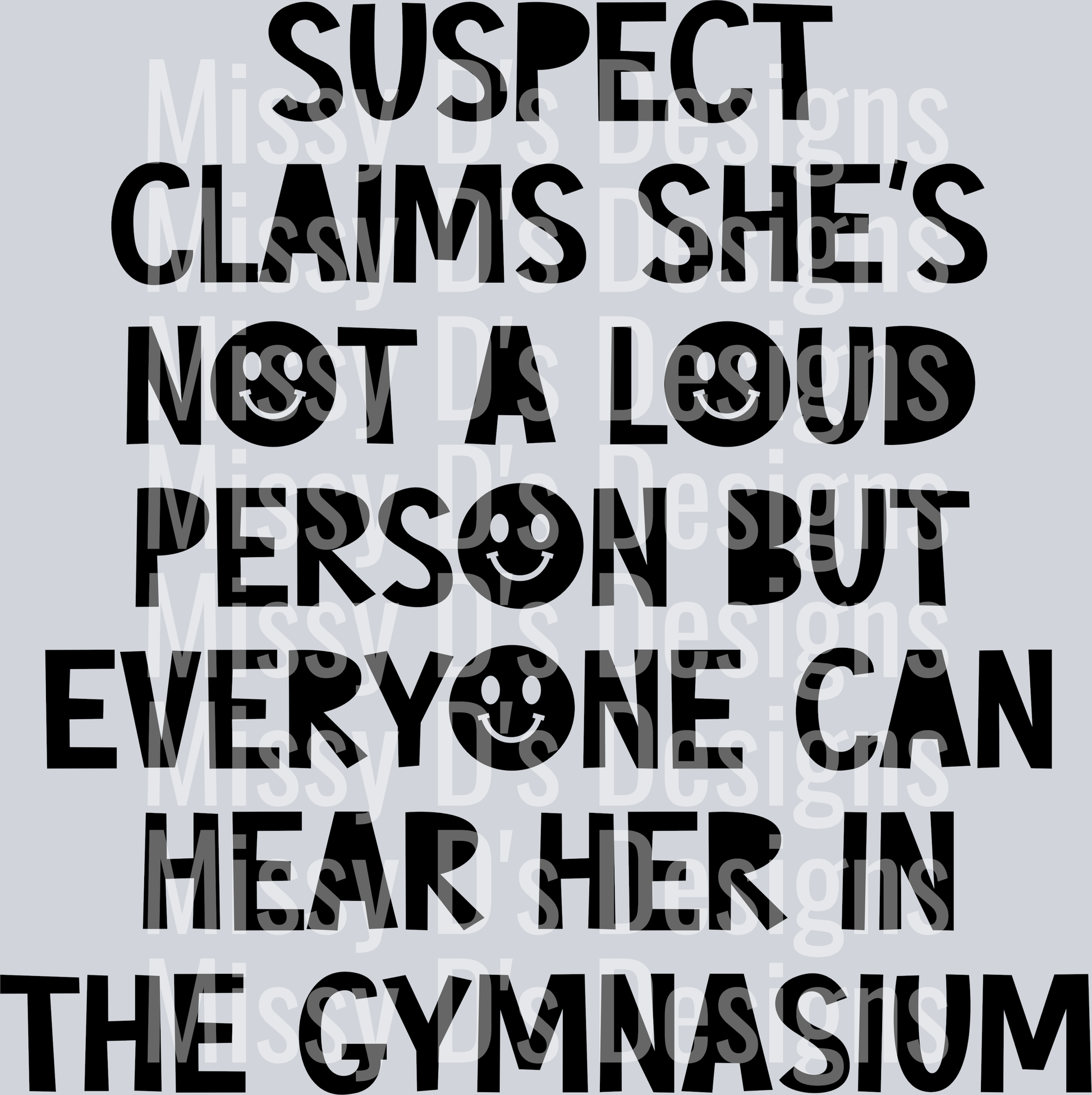Suspect-ClaimsShesNotLoudGymnasium