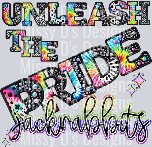 unleash the pride jackrabbits