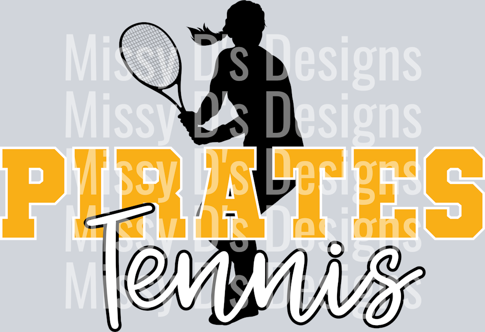 pirates tennis girl