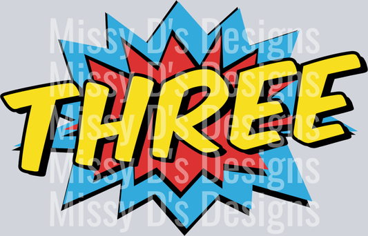 THREE
