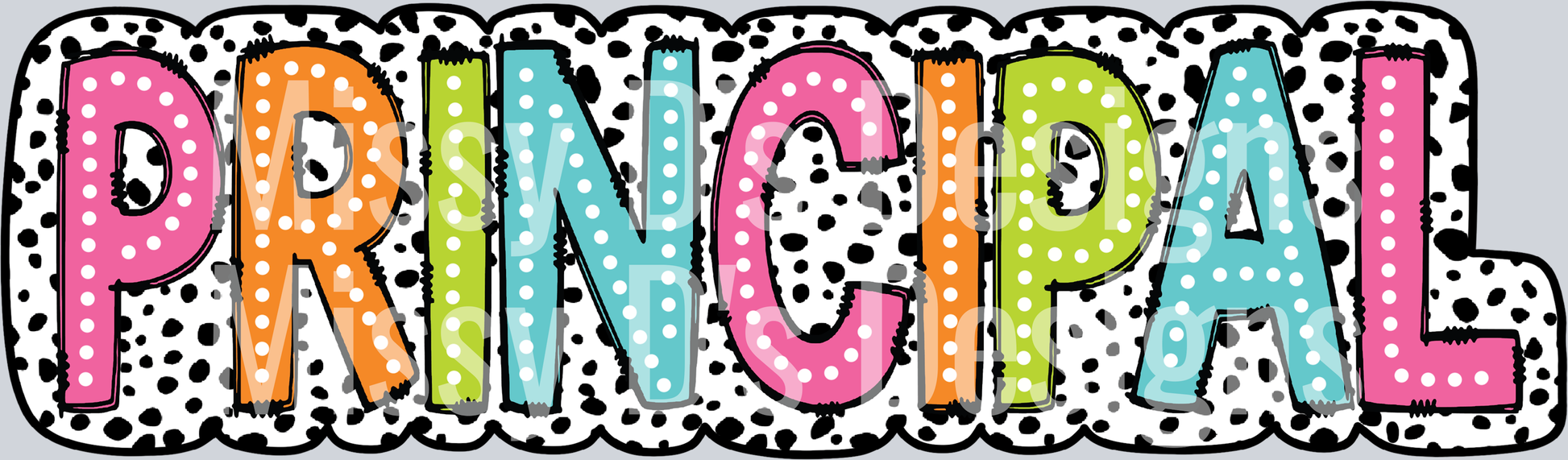 Principal Dalmatian Dots PNG