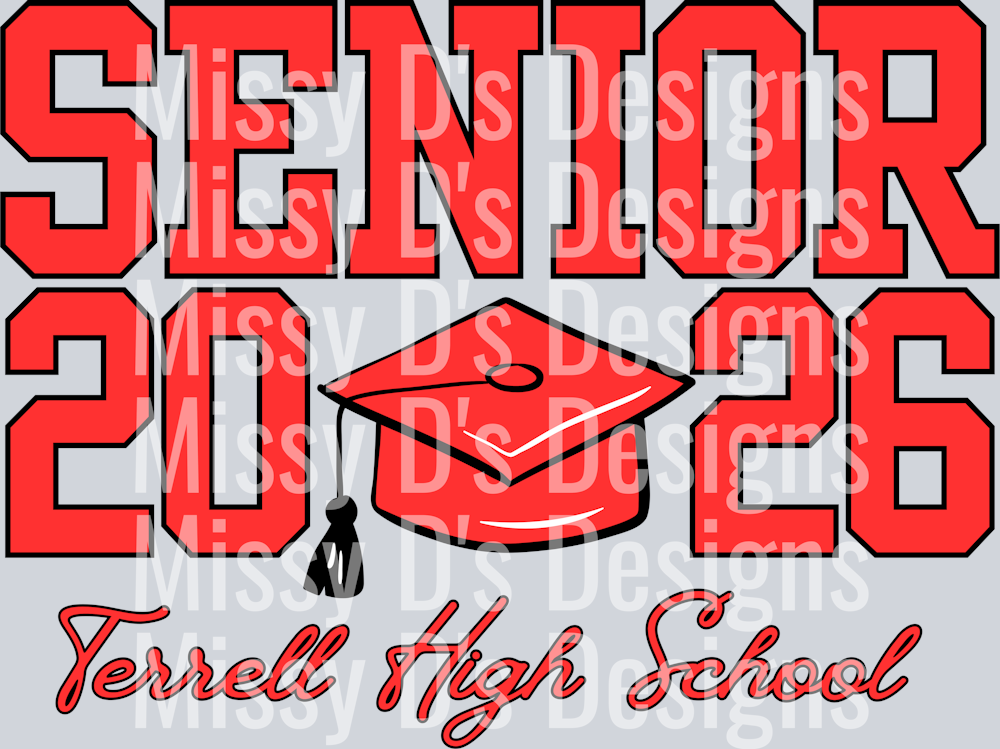 senior 2026 cap terrell high school