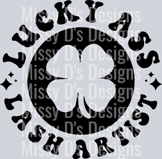 Lucky Ass Lash Artist Pocket Design