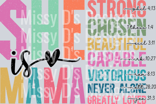 She is MAMA