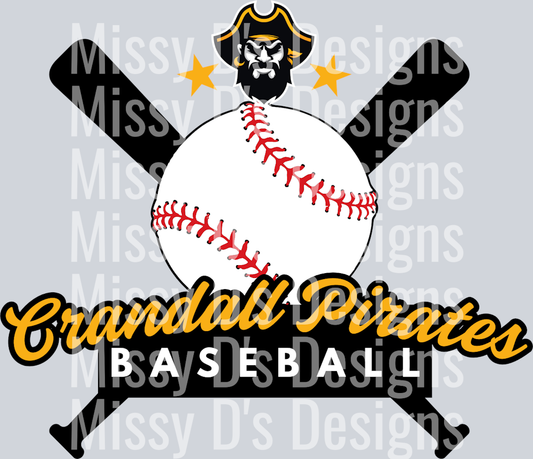 Crandall Pirates Baseball