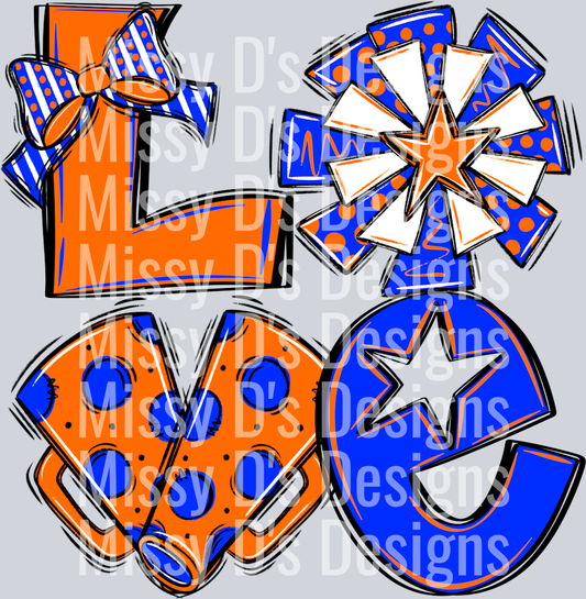 LoveCheerOrangeBlue