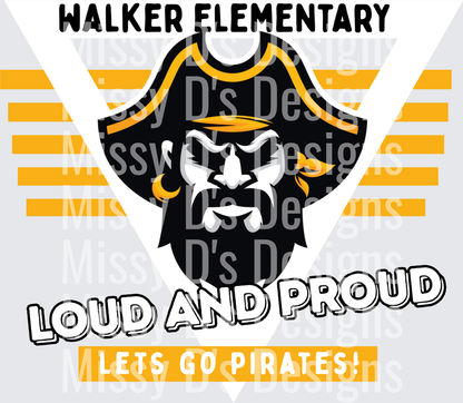 triangle spirit mascot barbara walker