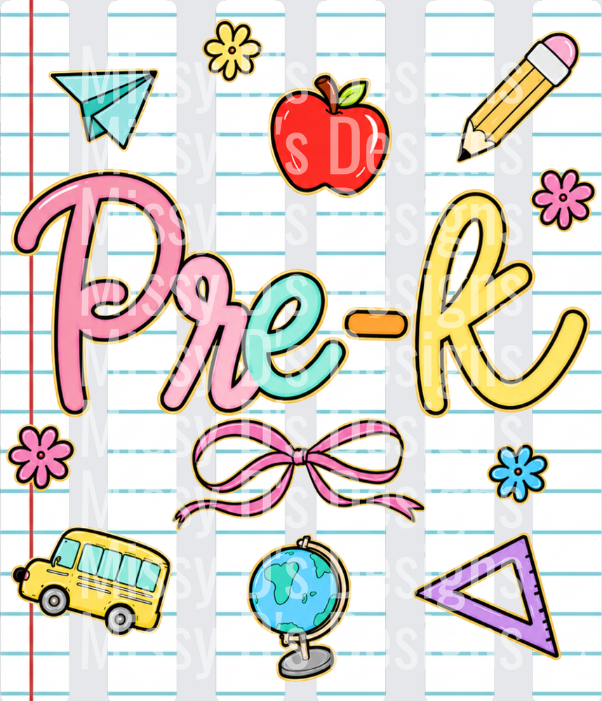 Back to School pre-k