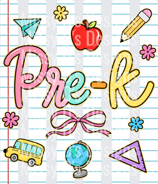 Back to School pre-k