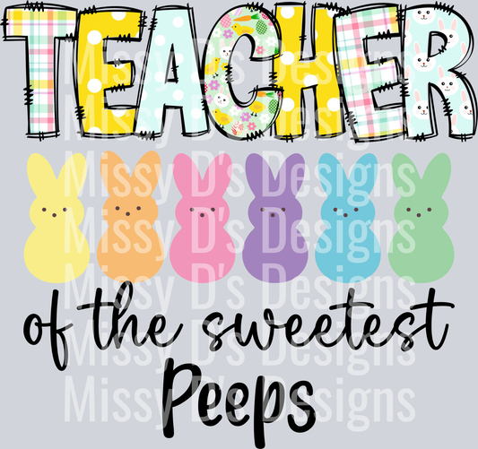 Teacher of the Sweetest Peeps