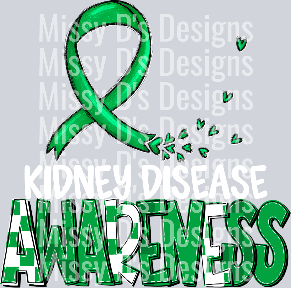 AwarenessKidneyDisease White
