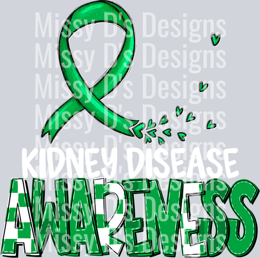 AwarenessKidneyDisease White