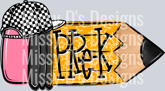 SchoolPencilDoodleBoyPreK