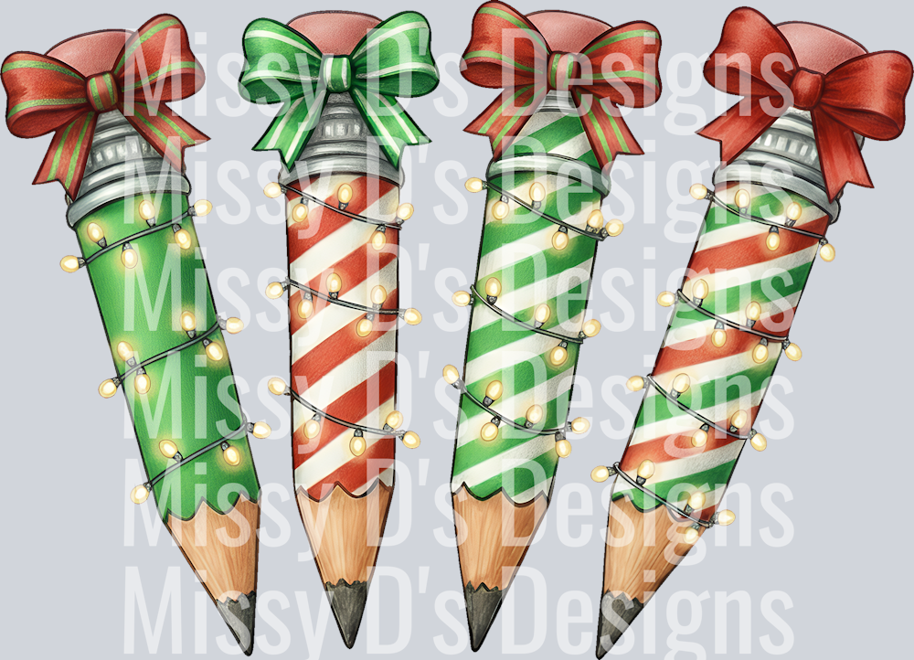 christmas pencil teacher png s