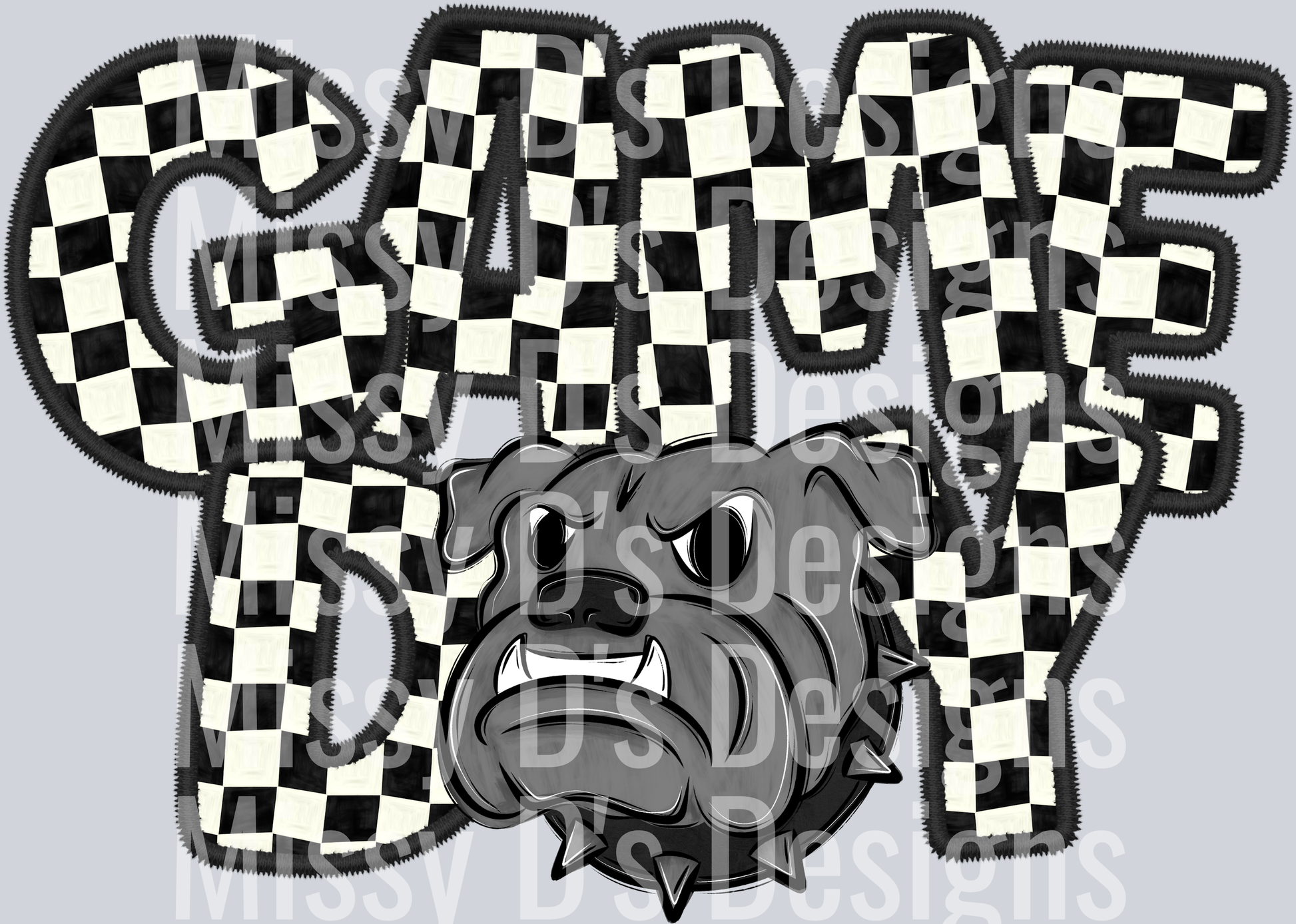 game day bulldog