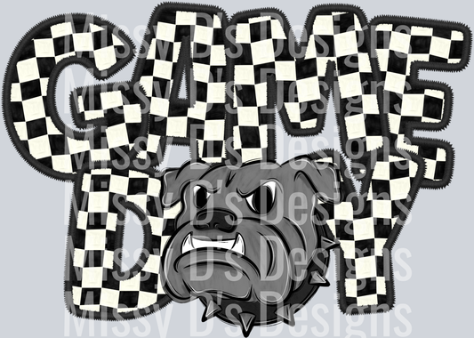 game day bulldog
