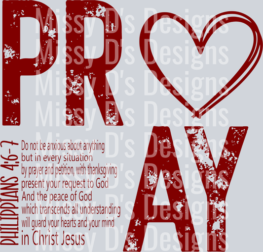 prayphilippiansRED