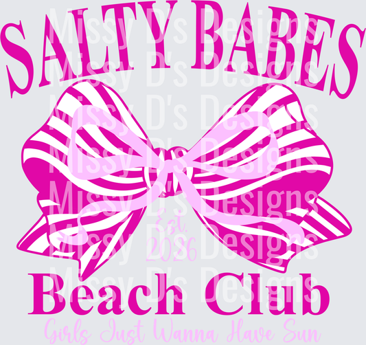 salty babes beach club