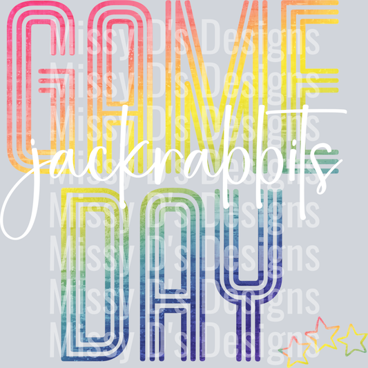 rainbow gameday jackrabbits