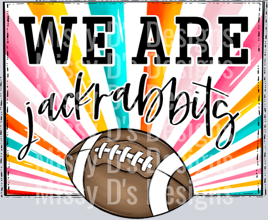 sunburst WE ARE jackrabbits