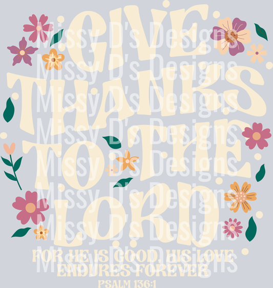 Give Thanks to the Lord2
