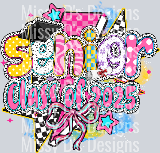 senior funky font