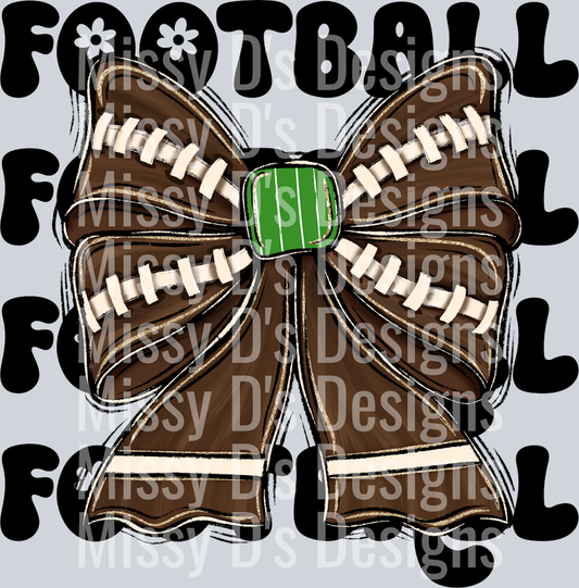 football repeat bow