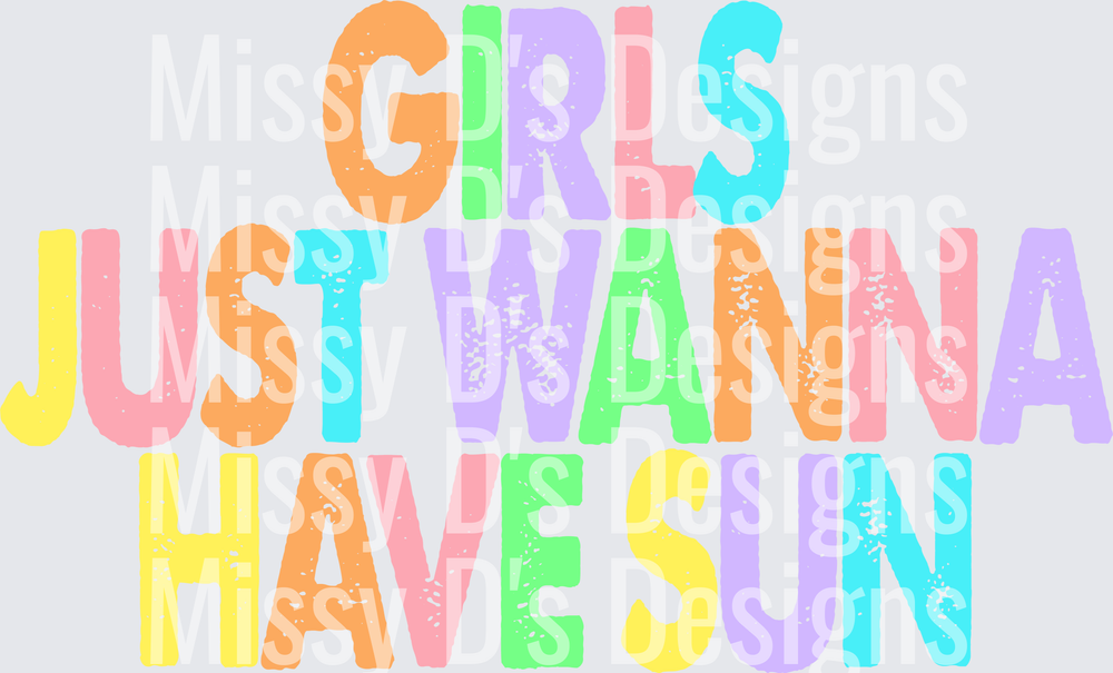 girls just wanna have fun