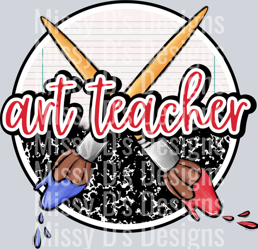 school paper art teacher