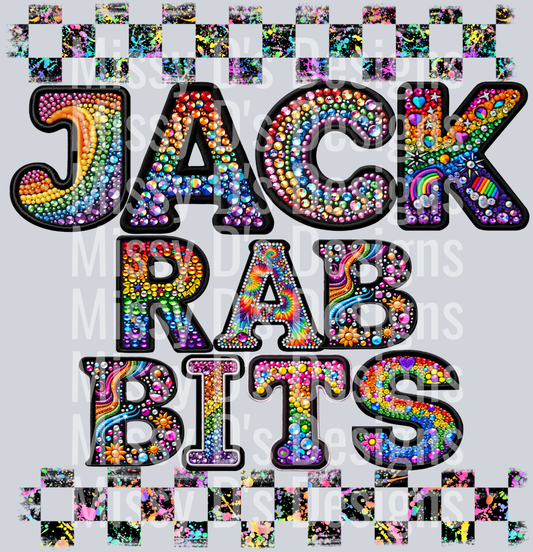 Rainbow gems jackrabbits
