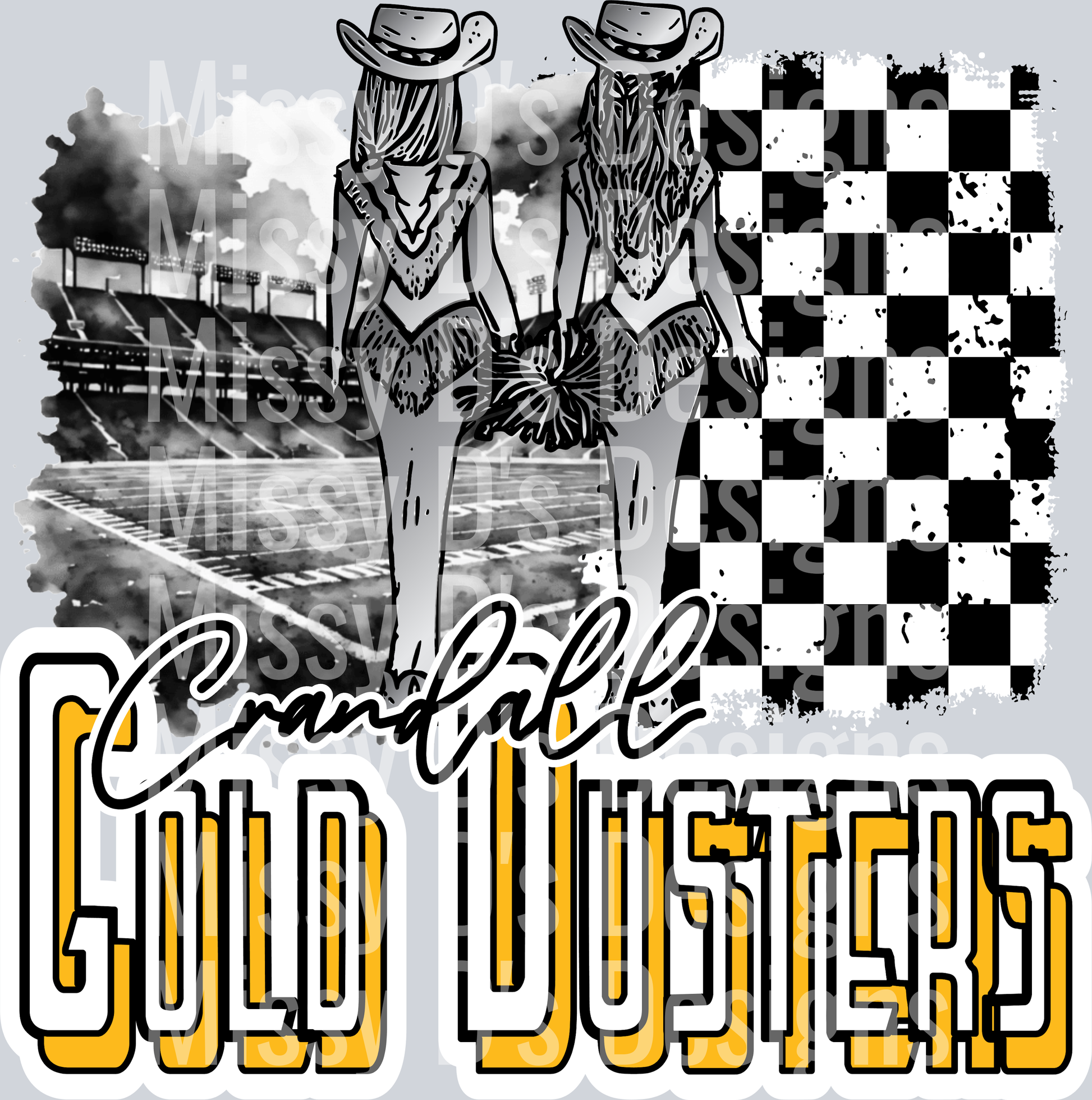 Gold Dusters Drill Team Pirates 1016